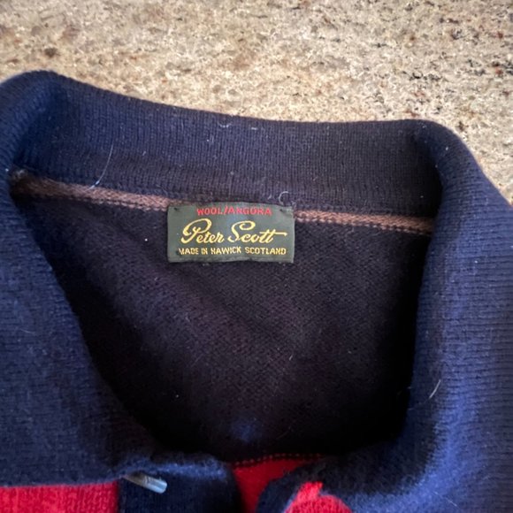 Peter Scott Wool/Angora mens sweater – made in Scotland – size 40 - Picture 2 of 9